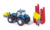 Image de New Holland avec Kverneland épandeur 1:87