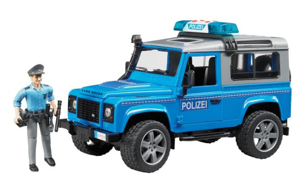 Image de Land Rover Defender police et policier 1:16