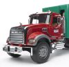 Image de Mack Granite camion poubelle avec chargement arrière 1:16