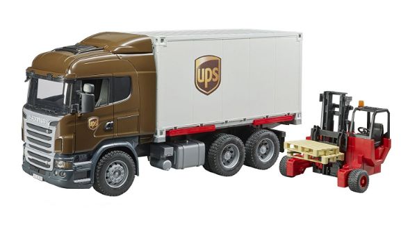 Image de Scania R-Series UPS avec chariot élevateur 1:16