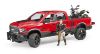 Image de RAM 2500 Power Wagon, Scrambler Ducati Desert Sled et figurine 1:16