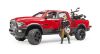 Image de RAM 2500 Power Wagon, Scrambler Ducati Desert Sled et figurine 1:16