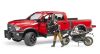 Image de RAM 2500 Power Wagon, Scrambler Ducati Desert Sled et figurine 1:16