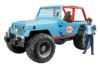 Image de Jeep Cross Country racer bleue avec conducteur 1:16