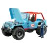 Image de Jeep Cross Country racer bleue avec conducteur 1:16 Bruder