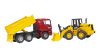 Image de MAN TGA camion de chantier et tracto pelle articulé FR 130 1:16