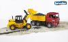 Image de MAN TGA camion de chantier et tracto pelle articulé FR 130 1:16