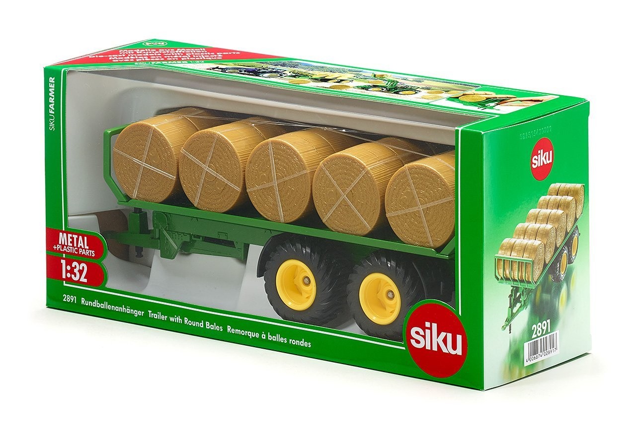 Coffret SIKU Balles De Foins Et Pailles - Échelle 1/32 - Modélisme Agricole - Neuf Avec étui