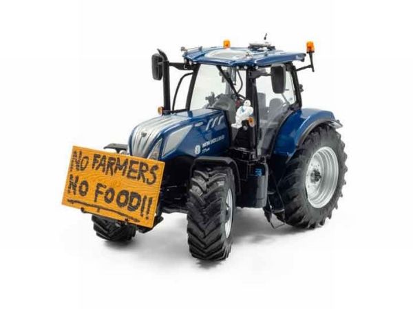 Image de New Holland T7.225 No farmers, no food 1:32