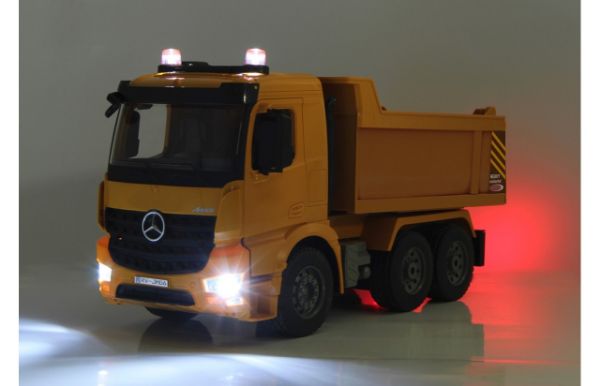 Image de Mercedes Arocs camion à benne basculante 2,4Ghz 1:20