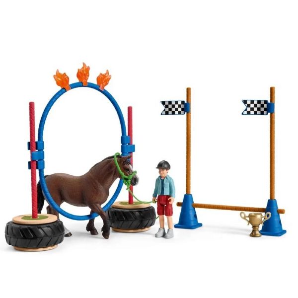 Image de Course D'Agility Pour Poney Schleich