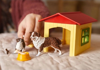 Figurine SCHLEICH - Chien de Rhodésie à crête dorsale - Farm World - Multicolore - Jeux - Jouets
