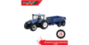 Image de New Holland T6 + NC  remorque 1:32