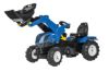 Image de rollyFarmtrac New Holland + chargeur + pneus pneumatiques