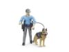Image de Policier avec chien Bruder