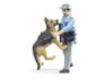 Image de Policier avec chien Bruder