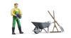 Image de Agriculteur avec accessoiries 1:16 Bruder