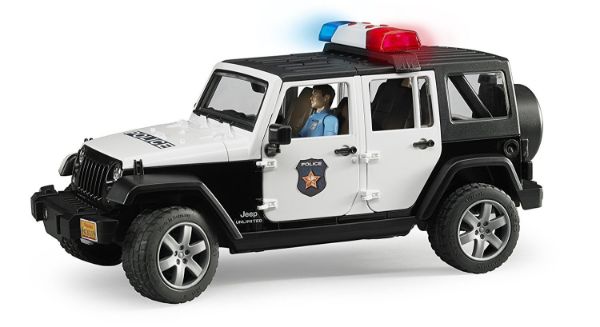 Image de Jeep Wrangler Unlimited Rubicon véhicule de police Bruder