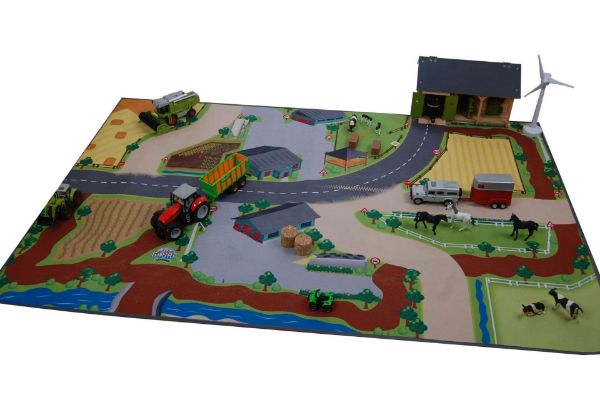 Image de Tapis de jeu agriculteur 100x150cm