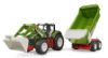 Image de Tracteur Roadmax BRUDER avec chargeur frontal et benne basculante 1:16