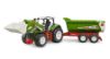 Image de Tracteur Roadmax BRUDER avec chargeur frontal et benne basculante 1:16