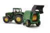 Image de John Deere avec presse à ballots ronds ± 1:87