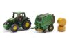 Image de John Deere avec presse à ballots ronds ± 1:87