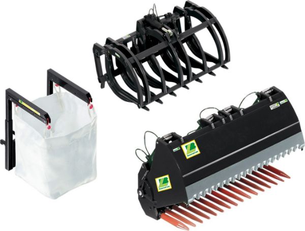 Image de Accessoires pour chargeur frontal B en noir 1:32