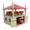 Image de Botte de foin avec rangement  rose 1:32