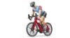 Image de Vélo de route avec cycliste 1:16