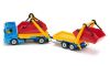 Image de Camion benne avec remorque 1:87