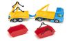 Image de Camion benne avec remorque 1:87