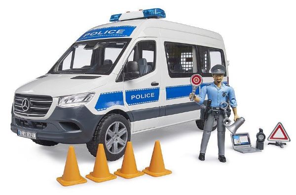Image de MB Sprinter Véhicule de police avec policier 1:16