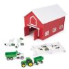 Image de Jeu de ferme John Deere avec grange 1:64