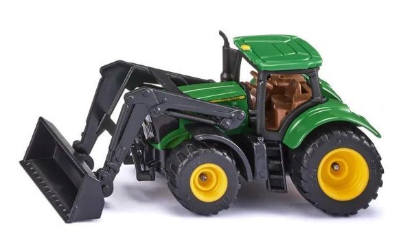 Image de Tracteur John Deere avec chargeur Siku 1:87