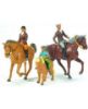 Image de Pack 3 chevaux  et figurines 1:32 BRITAINS