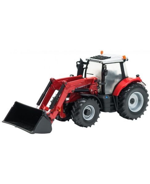 Image de Tracteur Massey Ferguson 6616 avec chargeur 1:32 Britains