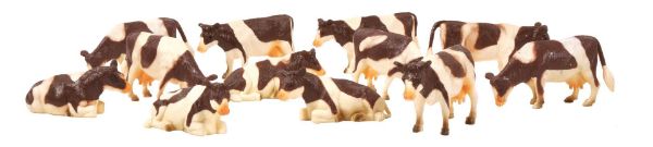 Image de 12 Vaches Montbéliardes KIDS GLOBE 571968 1:32