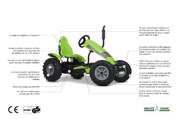 Image de Go-kart BERG Deutz-Fahr XXL BFR