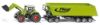 Image de Tracteur avec chargeur, dolly et benne  Siku 1:50