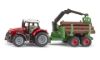 Image de Massey Ferguson avec remorque forestière 1:87