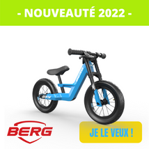 Nouveaute 2022- berg biky city bleu avec frein disponible sur jouettoys
