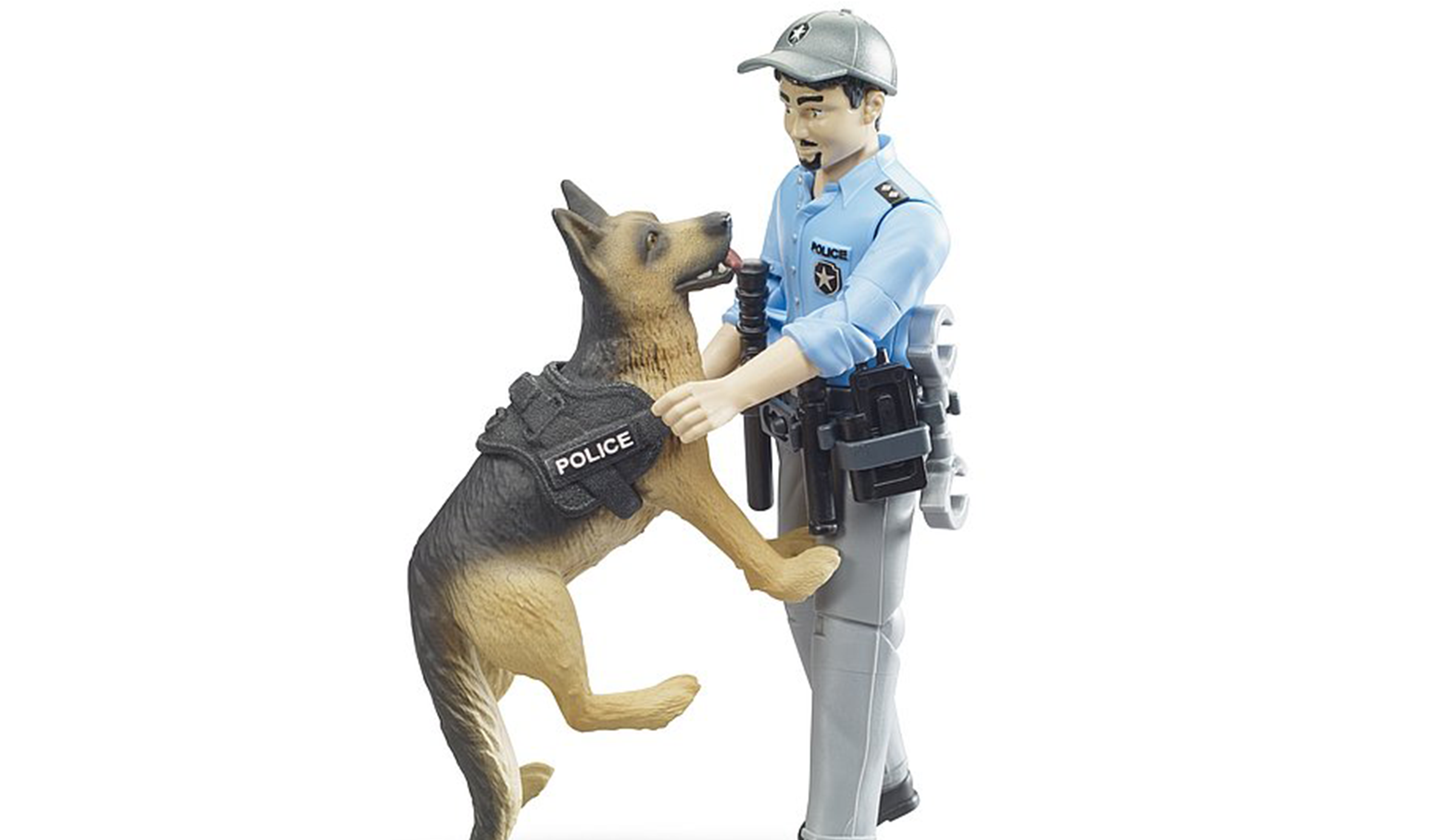 Policier et chien Bworld bruder