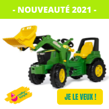Nouveautés tracteurs à pédales Rolly Toys - John Deere 7310R