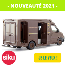 Nouveautés 2021 siku 1920 Camion de livraison ups