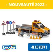 Nouveauté 2022 Bruder Sprinter municipal 02677 disponible sur Jouet Toys