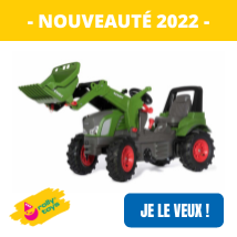 Nouveaute rolly toys 2022 - tracteur à pédales fednt vario 939 avec chargeur frontal disponible sur Jouet Toys