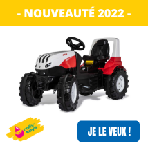 Nouveautes rolly toys 2022 tracteur à pédales steyr dsiponible sur jouet toys