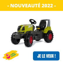 nouveaute rollytoys 2022 tracteur à pédales claas arion disponible sur jouet toys