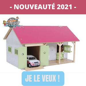 Nouveauté Kids Globle 2021 ecurie 2 boxes disponible sur Jouet Toys